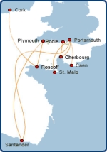 Brittany Ferries Routes