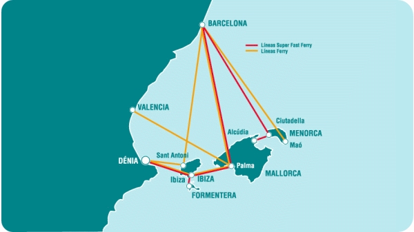 Balearia Routes