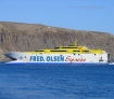 Catamaran Ferry Operated by Fred Olsen Express