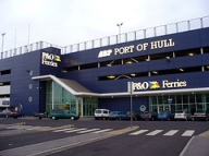 The P&O Terminal at the Port of Hull