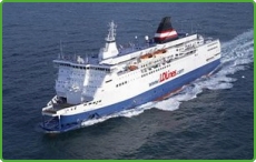 LD Lines offer a ferry service between Portsmouth and Le Havre