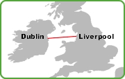 Liverpool Birkenhead Dublin Route