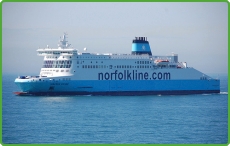 Norfolkline Ferries RoRo Ferry Maersk Dover