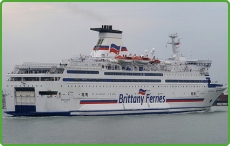 Part of the MV Bretagne Ferry Fleet MV Bretagne