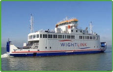 Wightlink Ferries RoRo Ferry MV Wight Light