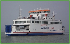 Part of the Wightlink Ferry Fleet MV Wight Sky