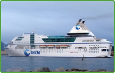 Part of the SNCM Ferry Fleet Napoleon Bonaparte