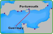 Portsmouth Guernsey Route