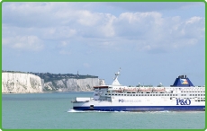 Part of the PO Ferries Fleet Pride of Dover