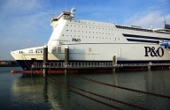 The Pride of Rotterdam serving the P&O Mini Cruise between Hull and Rotterdam
