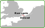Ramsgate Ostend Route