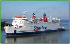 Stena Caledonia onroute to Belfast